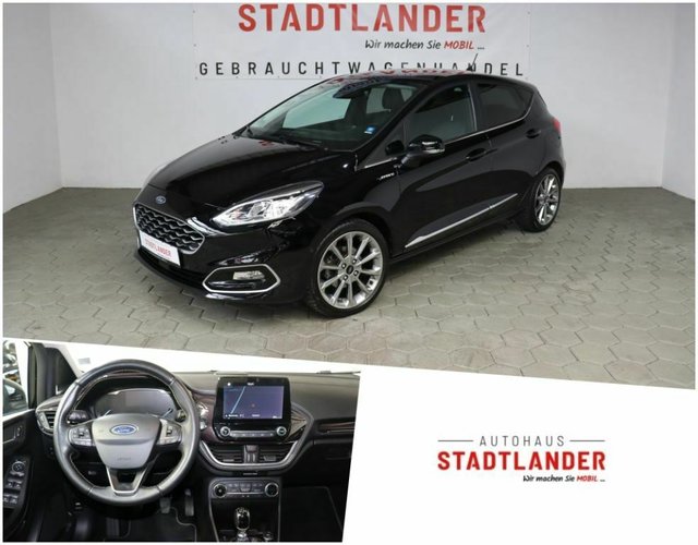 Ford Fiesta 1.0 EcoBoost VIGNALE Teilleder Navi Pano Used vehicle for sale | First registration 05/2019 | Price 15.990 €