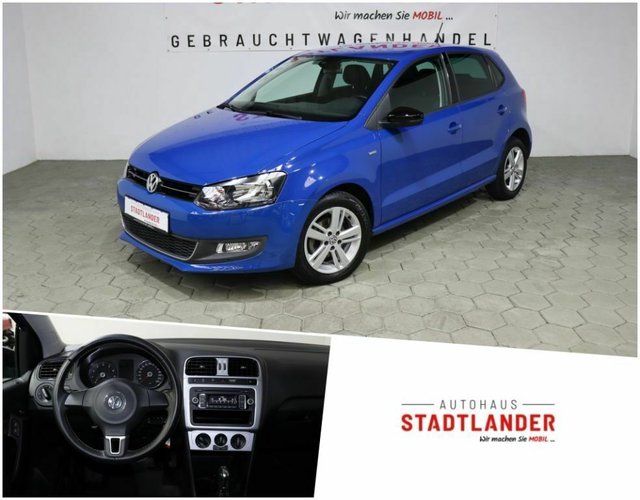Volkswagen Polo 1.4 DSG MATCH / Sitzhzg / Alu / SH gepfl. Gebrauchtwagen Kaufen | EZ 12/2012 | Preis 10.380 €