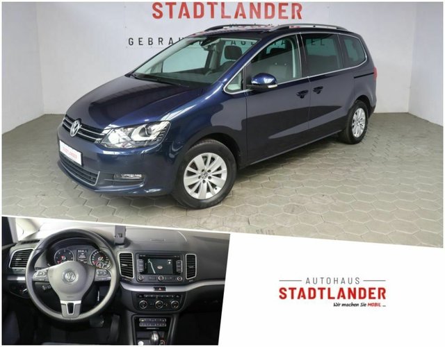 Volkswagen Sharan 2.0 TDI DSG Xenon Navi AHK Gebrauchtwagen Kaufen | EZ 07/2015 | Preis 19.900 €