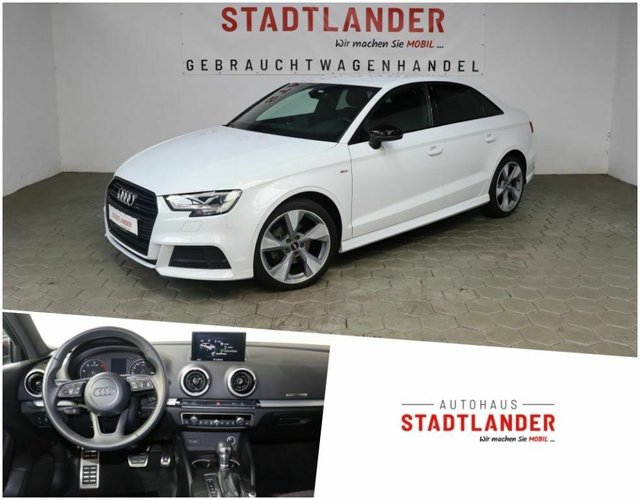 Audi A3 1.6 TDI Limousine S tronic sport LED S-line Used vehicle for sale | First registration 07/2017 | Price 21.990 €