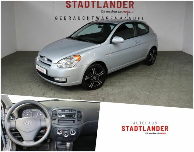 Hyundai Accent 1.4 GL Klima / Alu / Wenig Km Gebrauchtwagen Kaufen | EZ 11/2007 | Preis 3.990 €
