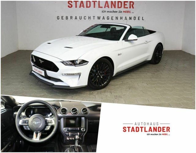 Ford Mustang Convertible 5.0 Ti-VCT V8 Aut. GT Gebrauchtwagen Kaufen | EZ 05/2021 | Preis 56.900 €