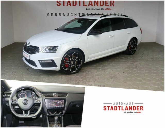 Skoda Octavia Combi 2.0 TSI DSG RS 245 NAVI ACC AHK Gebrauchtwagen Kaufen | EZ 10/2017 | Preis 23.300 €