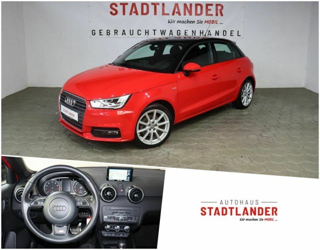 Audi A1 1.4 TFSI Sportback S tronic sport S-Line Used vehicle for sale | First registration 03/2016 | Price 18.990 €
