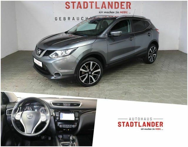 Nissan Qashqai 1.6 DIG-T TEKNA / LED / NAVI / Pano Gebrauchtwagen Kaufen | EZ 07/2017 | Preis 16.990 €