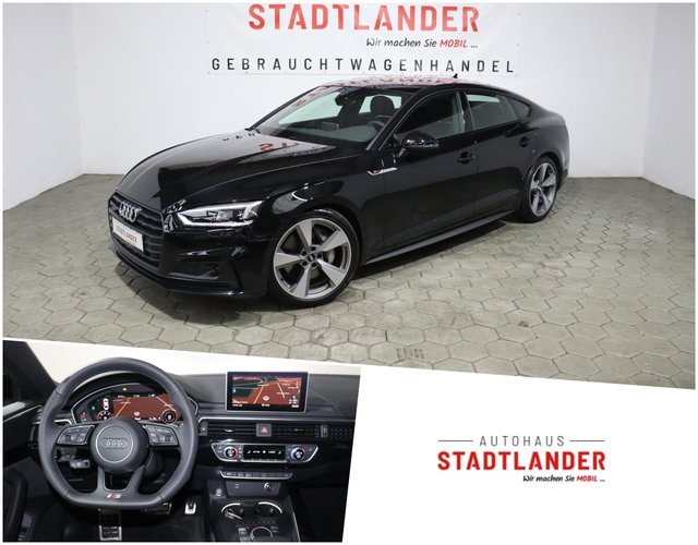 Audi A5 Sportback 3.0 TDI Qu. S-Line Pl. 45 quattro sport / 3 x / Pano Used vehicle for sale | First registration 06/2020 | Price 48.700 €
