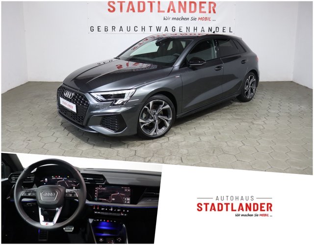 Audi A3 Sportback S-Line / Virtual / Navi / LED Used vehicle for sale | First registration 06/2021 | Price 28.990 €