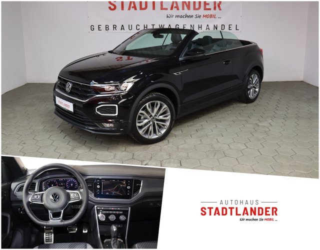 Volkswagen T-Roc Cabrio R-Line NAVI LED VIRTUAL Used vehicle for sale | First registration 02/2021 | Price 33.800 €