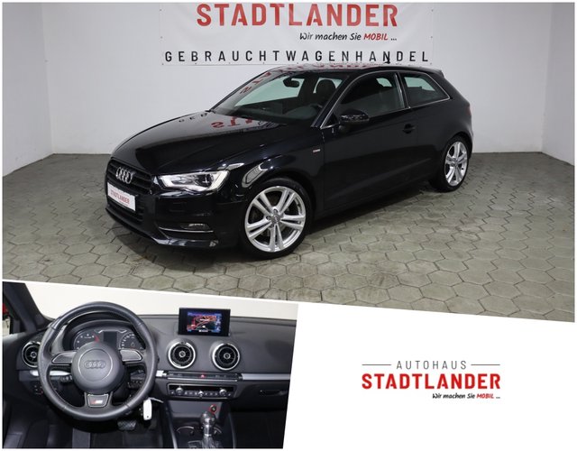 Audi A3 S-line 1.8 TFSI S-Tronic Navi / Teilleder Used vehicle for sale | First registration 10/2012 | Price 15.990 €