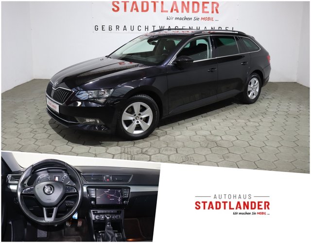 Skoda Superb Combi Ambition Navi / AHK / Klimaauto. Gebrauchtwagen Kaufen | EZ 02/2017 | Preis 15.990 €