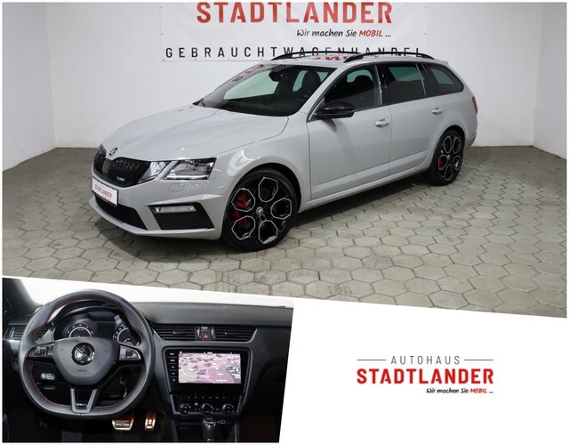 Skoda Octavia Combi RS 245 LED / Navigation / Alcantara Used vehicle for sale | First registration 02/2019 | Price 28.990 €