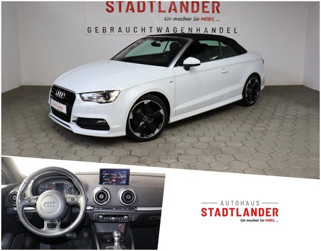 Audi A3 Cabriolet 2.0 TDI S Line Sportpaket Ambition Gebrauchtwagen Kaufen | EZ 01/2016 | Preis 22.990 €