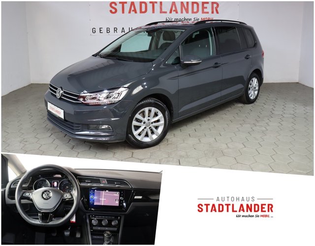 Volkswagen Touran Comfortline BMT/Start-Stopp 7-Sitzer / LED / Navigation / AHK / Pano Gebrauchtwagen Kaufen | EZ 07/2019 | Preis 22.990 €