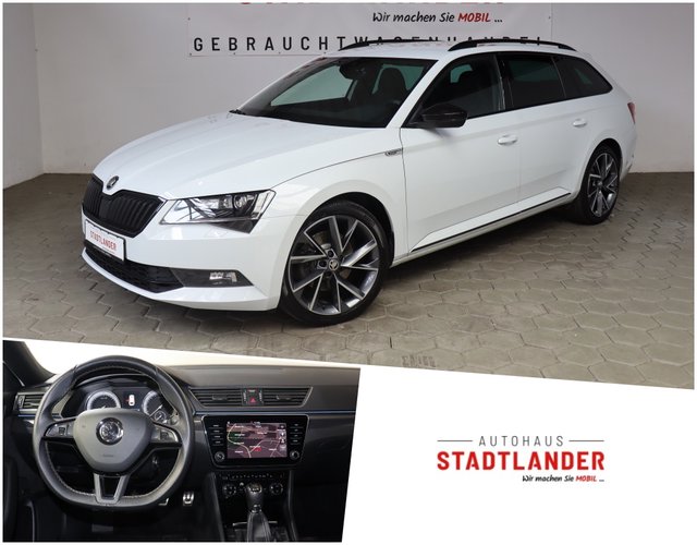 Skoda Superb Combi SportLine 4x4 Canton / Navi / Alcantara Gebrauchtwagen Kaufen | EZ 11/2018 | Preis 20.780 €