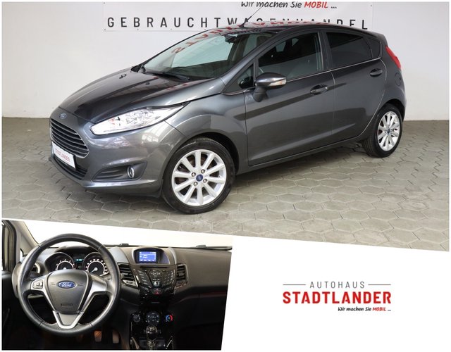 Ford Fiesta Titanium 1.0 EcoB. Klima / Sitzhzg. / BT Used vehicle for sale | First registration 01/2017 | Price 8.500 €