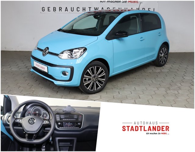 Volkswagen up! Black Style Aktionspreis bis zum 29.02! Klimaauto. / Sitzheizung / DAB Jahreswagen Kaufen | EZ 04/2023 | Preis 14.990 €