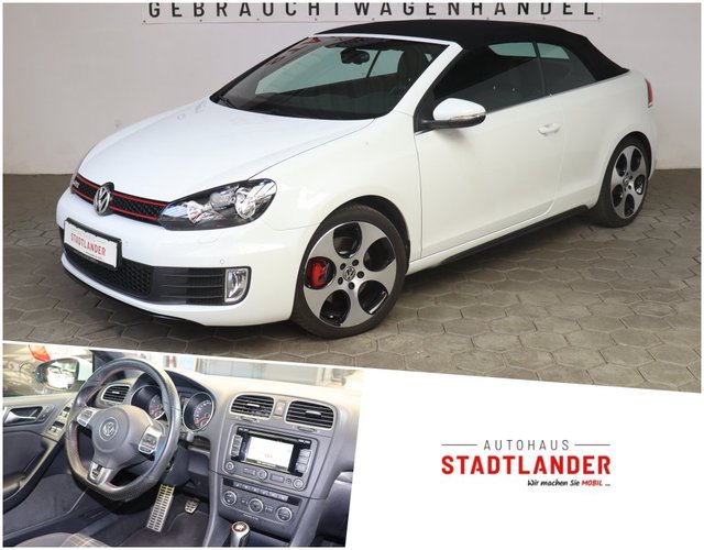 Volkswagen Golf VI Cabriolet Aktion bis zum 20.09! GTI 2.0 TSI NAVI GRA ALU Used vehicle for sale | First registration 05/2013 | Price 10.650 €