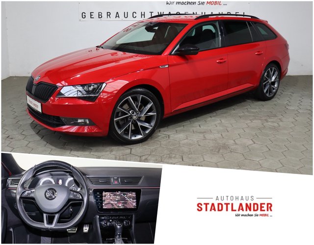 Skoda Superb Combi SportLine 4x4 2.0 TSI DSG Navi DAB+ Gebrauchtwagen Kaufen | EZ 04/2018 | Preis 27.490 €