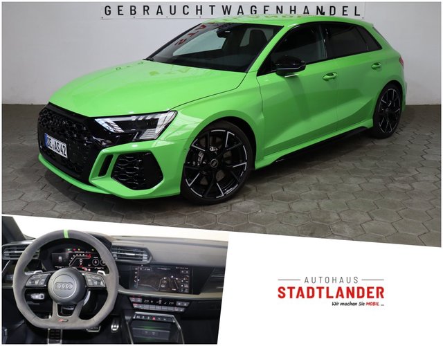 Audi RS3 2.5 TFSI quattro AKTION BIS 31.10. / Sportback / LED / B&O Year-old for sale | First registration 01/2023 | Price 60.990 €