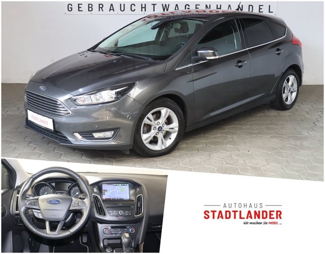 Ford Focus Titanium 1.0 ATM mit 35tkm! GRA PDC SHZ Gebrauchtwagen Kaufen | EZ 08/2016 | Preis 10.900 €