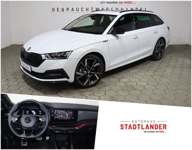 Skoda Octavia Combi Sportline 4x4 2.0 TDI DSG Navi LED Jahreswagen Kaufen | EZ 12/2022 | Preis 34.750 €