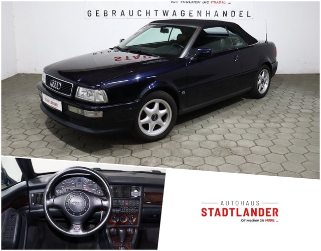 Audi Cabriolet 2.6 Akoya Klima / Leder / Sitzheizung Used vehicle for sale | First registration 12/1996 | Price 5.990 €
