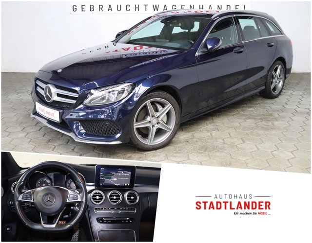 Mercedes-Benz C 200 T CGI AMG-Line HUD PANO BURMESTER Gebrauchtwagen Kaufen | EZ 10/2016 | Preis 18.890 €