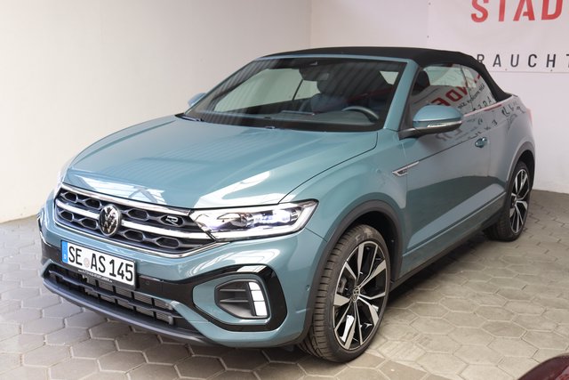 Volkswagen T-Roc Cabriolet AKTION BIS 18.10. / R-Line 1.5 TSI NAVI LED BEATS Year-old for sale | First registration 01/2023 | Price 35.990 €