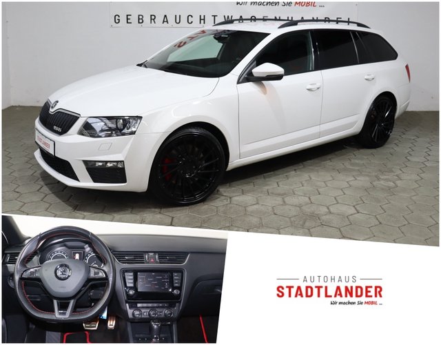 Skoda Octavia Combi RS 2.0 TDI DSG Navi Xenon CarPlay Used vehicle for sale | First registration 11/2015 | Price 16.900 €