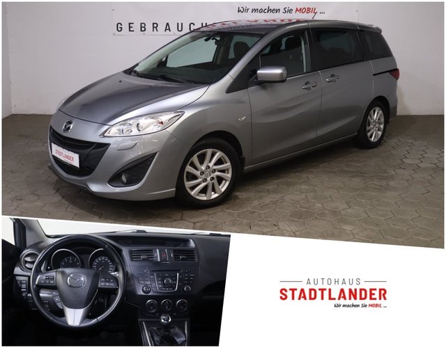 Mazda 5 Center-Line 1.8 7-Sitzer KLIMA SHZ XENON ALU Gebrauchtwagen Kaufen | EZ 10/2010 | Preis 6.990 €