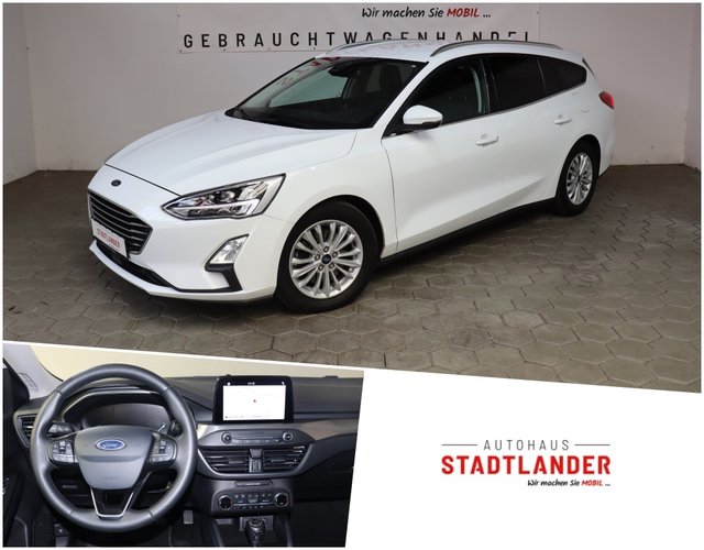 Ford *AP bis zum 21.07.23* Focus Turnier Titanium 2.0 TDCi / Navi / LED Gebrauchtwagen Kaufen | EZ 12/2018 | Preis 13.700 €