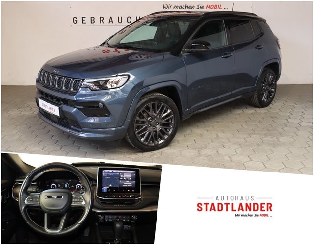 Jeep Compass S 1.3 LED LEDER NAVI CAM Gebrauchtwagen Kaufen | EZ 12/2021 | Preis 23.790 €
