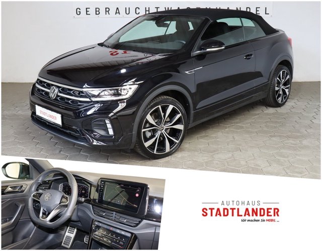 Volkswagen T-Roc Cabriolet Aktion bis zum 04.07.25! R-Line LED NAVI CAM LEDER Used vehicle for sale | First registration 08/2023 | Price 29.990 €