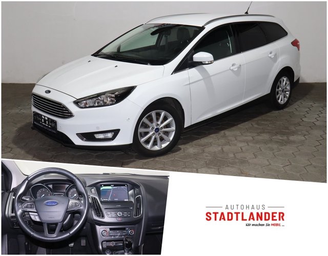 Ford Focus Turnier Titanium 1.5 TDCi NAVI CARPLAY SHZ Gebrauchtwagen Kaufen | EZ 04/2017 | Preis 7.990 €