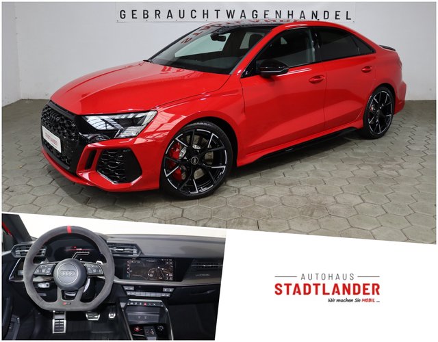 Audi RS3 2.5 TFSI quattro AKTION BIS 19.09. / Limo / LED / B&O Year-old for sale | First registration 11/2022 | Price 62.990 €