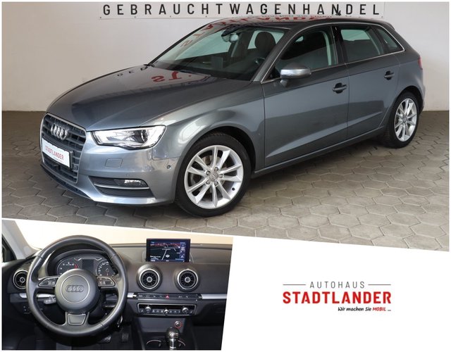 Audi A3 Sportback Ambition 1.4 S-tronic XEN NAVI ACC Used vehicle for sale | First registration 11/2013 | Price 13.490 €