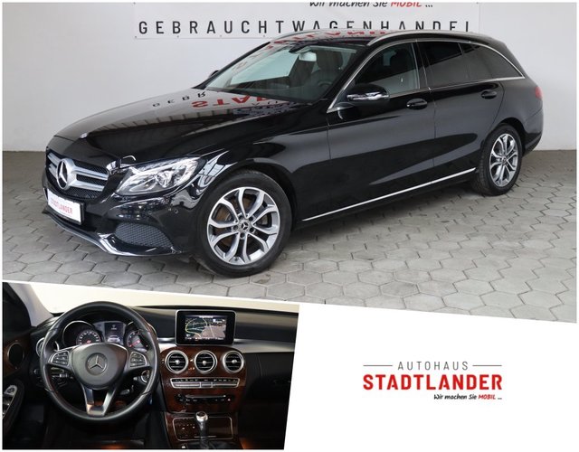 Mercedes-Benz C 200 T CGI Avantgarde LED NAVI AHK LEDER Gebrauchtwagen Kaufen | EZ 04/2017 | Preis 16.990 €