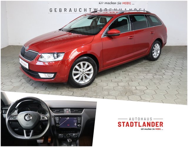 Skoda Octavia Combi Style 1.4 TSI Xen. / CarPlay / DAB Used vehicle for sale | First registration 09/2015 | Price 17.390 €