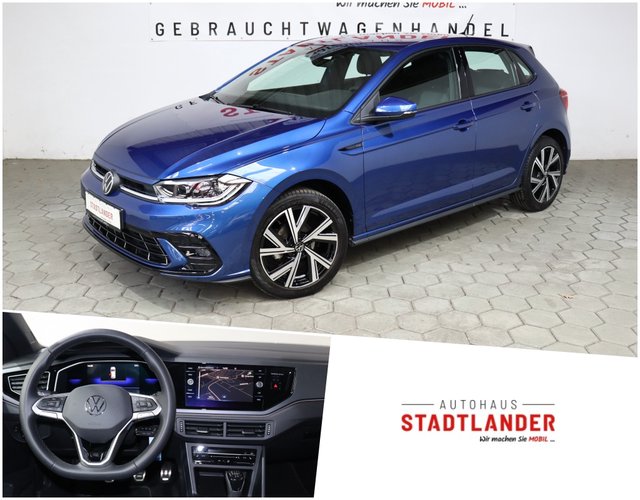 Volkswagen Polo VI  AP bis zum 15.04.23 R-Line 1.0 TSI / LED / AID / Navi Used vehicle for sale | First registration 05/2022 | Price 20.790 €