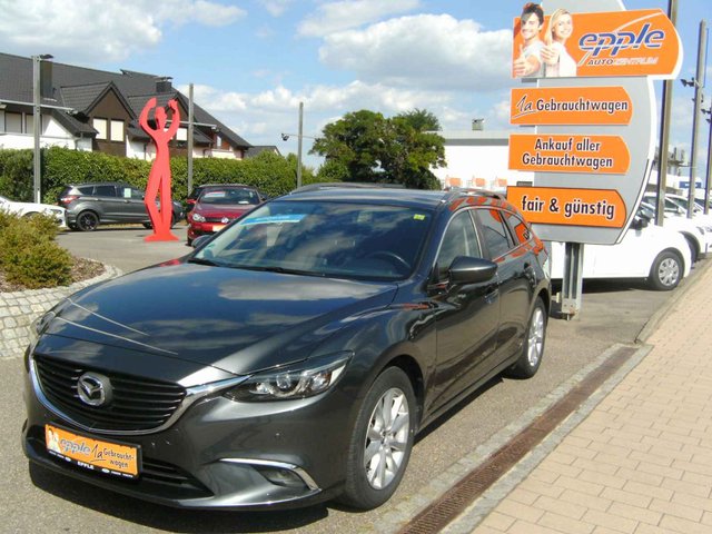 Mazda 6 Kombi SKYACTIV-G 165 Exclusive-Line,AHK,NAVI - bilder 1