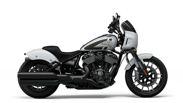Indian Sport Chief Ghost White Metallic Smoke 4-Zoll-Touchscreen Neuwagen Kaufen | EZ  | Preis 22.990 €