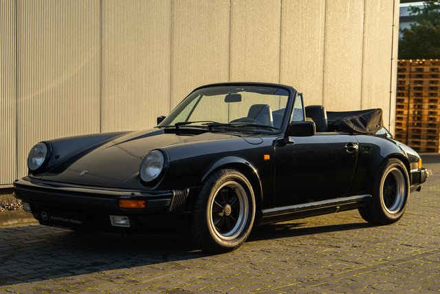 Porsche 911 Carrera Cabriolet  Deutsch G50 top Historie Oldtimer Kaufen | EZ 05/1988 | Preis 88.890 €
