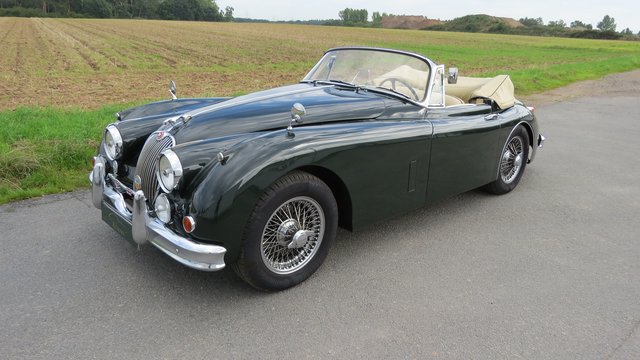 1959 Jaguar XK 150 DHC Oldtimer Kaufen | EZ 07/1959 | Preis 129.000 €