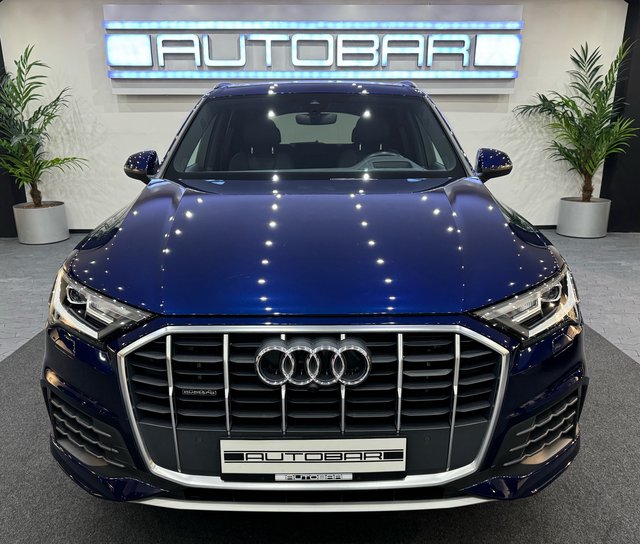 Audi Q7 55 TFSI e quattro S-LINE PANO LEDER LED HEAD-UP 1.HAND Gebrauchtwagen Kaufen | EZ 02/2021