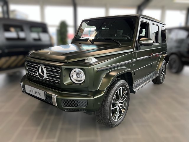 Mercedes-Benz G 500 Final Edition Green, Sport-AGA, Burmester, AHK age.one-day registration for sale | First registration 08/2025 | Price 189.985 €
