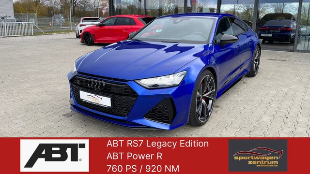 Audi RS7 ABT Legacy Edition 1/200, Keramik, Dynamik Plus, B&O Used vehicle for sale | First registration 08/2023 | Price 239.985 €