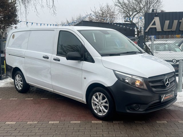 Mercedes-Benz Vito Kasten 111 CDI FWD LANG*Navi*Klima*AHK*Temp - bilder 1