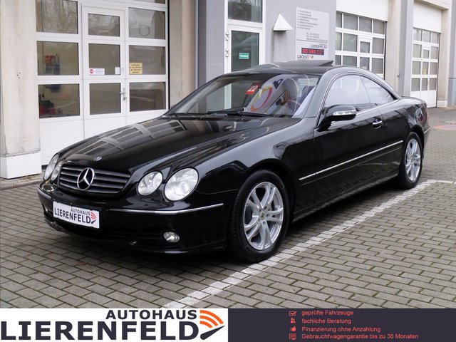Mercedes-Benz CL 500 obsidianschwarz Scheckheft - фото 1