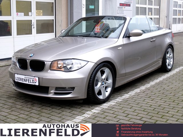 BMW 120i Cabrio Leder Sportsitze Scheckheft - photo 1