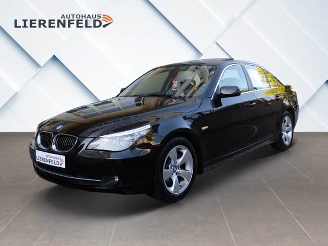 BMW 525i Automatik Leder GSD nur 90 Tkm - фото 1